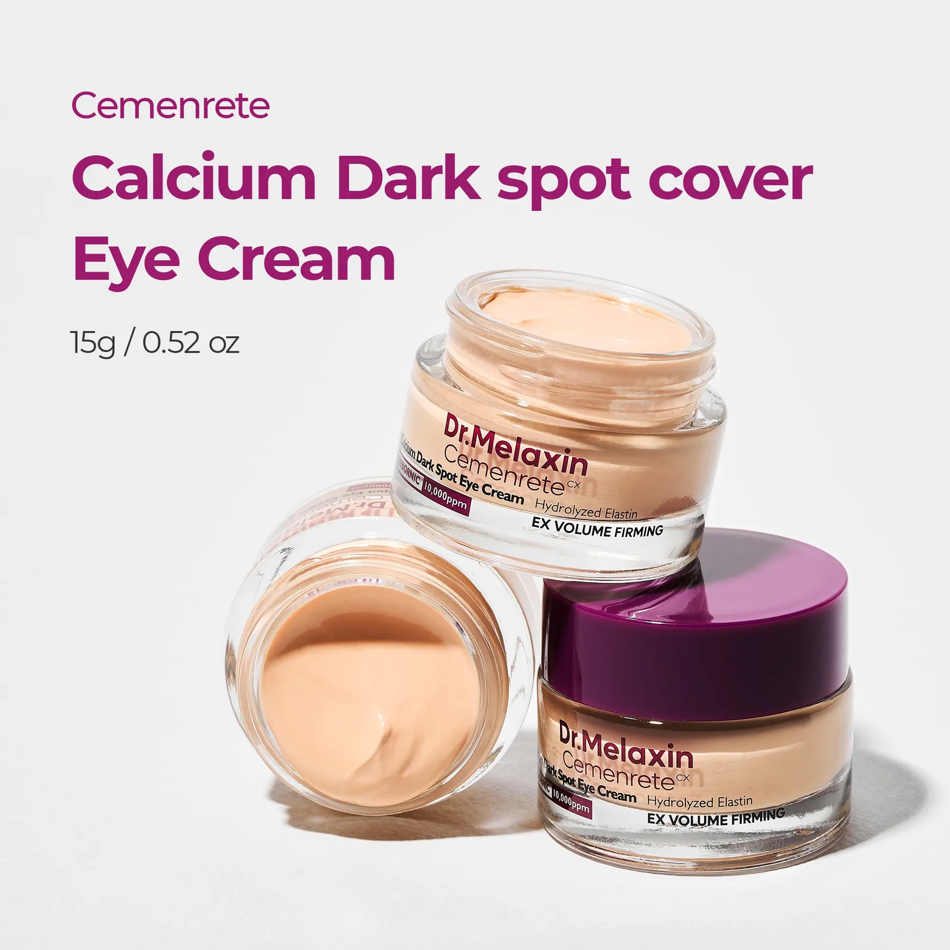 [Dr.Melaxin Official] Calcium Dark Spot Eye Cream | Dark Circle, Anti-Aging, Sagging, Elasticity | Korean Cosmetics