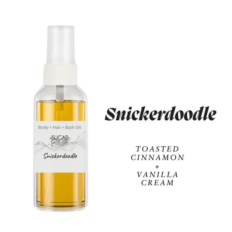 1.5 Oz Sampler Body Oil W/Sprayer Vegan Friendly Handcrafted ~ Best Sellers