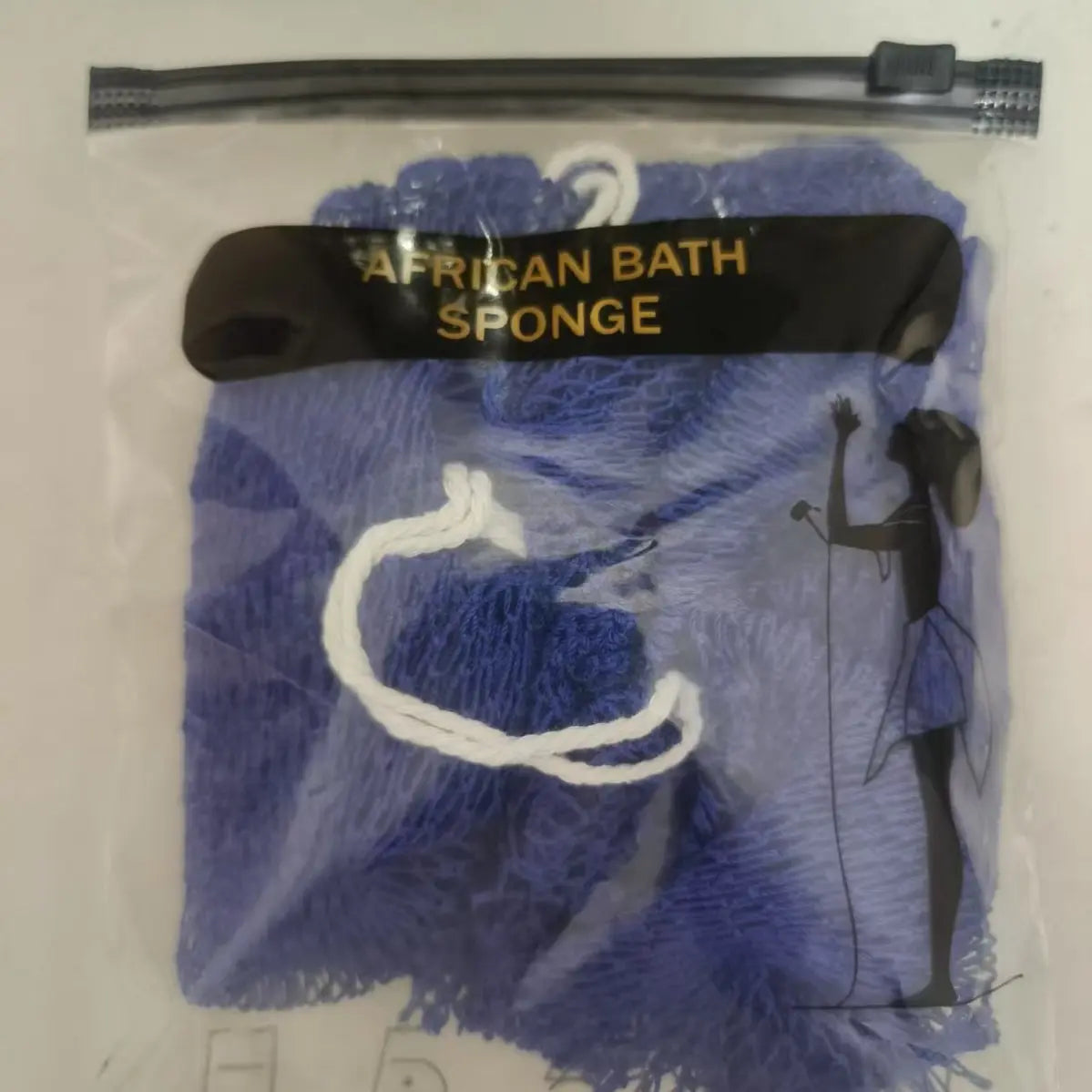Authentic African Net Sponge - Premium Exfoliating Body Scrubber, Long & Durable Mesh Washcloth for Shower