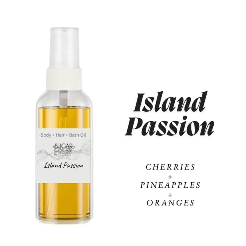 1.5 Oz Sampler Body Oil W/Sprayer Vegan Friendly Handcrafted ~ Best Sellers