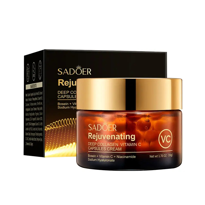 Korean Brightening Cream | Collagen & Vitamin C Moisturizer | Advanced Radiant & Firming Formula | Deep Hydrating K-Beauty Facial Care for Glowing Skin