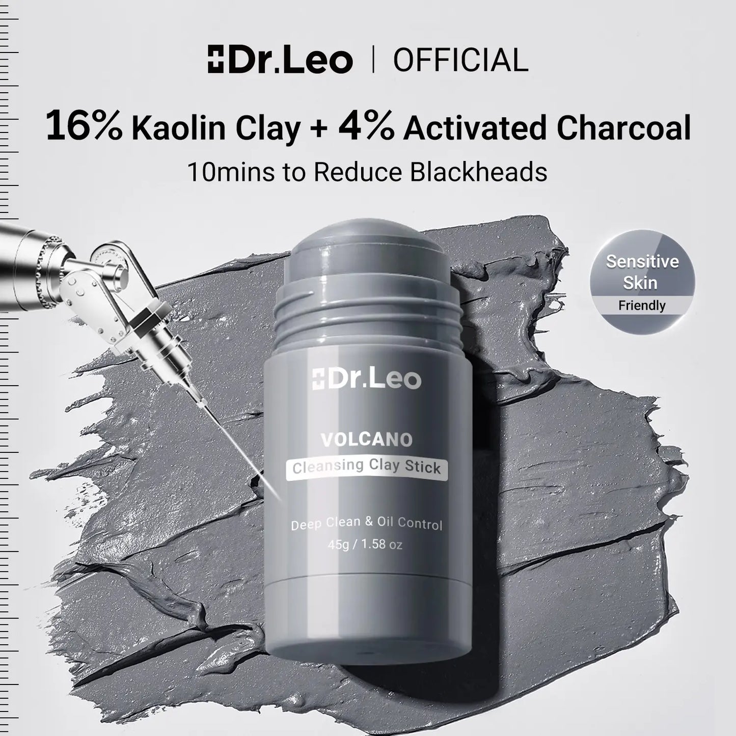 【Bundle & Save】Dr.Leo Salicylic Acid Acne Treatment Set | 24H Pimple Rescue + 15 Minutes Blackhead Removal + Pore Detox + Oil Control | Drying Lotion + Clay Mask Stick + Cleanser Skin Repair #Mothersdaygift #Summervibes