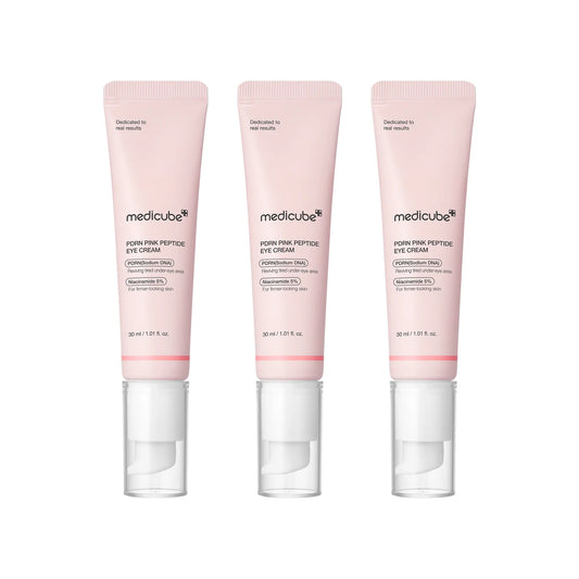 [Medicube] PDRN Pink Peptide Eye Serum | 99% Salmon DNA PDRN, 99% Pure Retinol, 5% Niacinamide | Dark Circles, Puffy Eyes, Korean Skincare