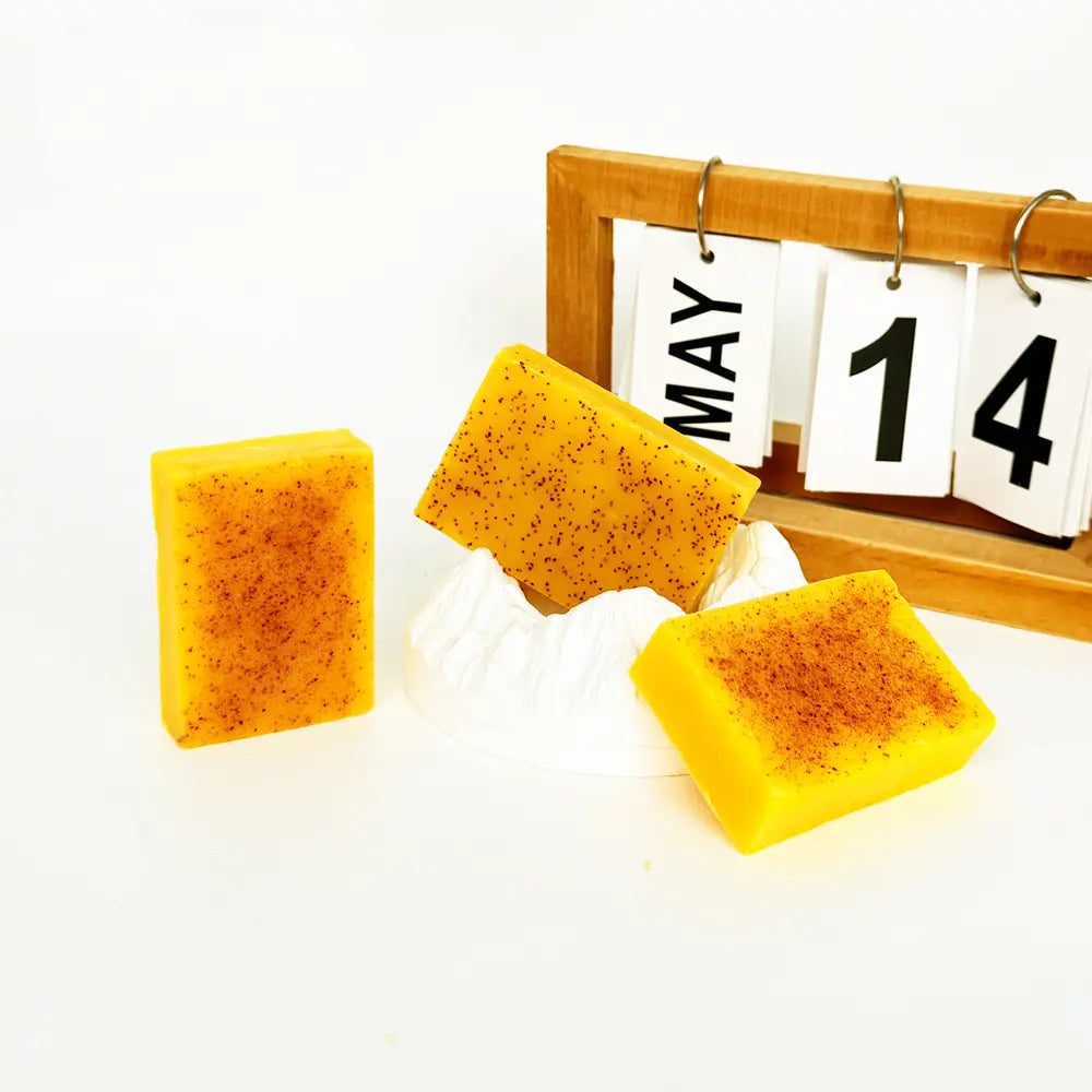 3PCS Turmeric Soap,Deep Cleansingsoap,Moisturizing Soap for Face &Body,Body Wash & Soap for Women& Men