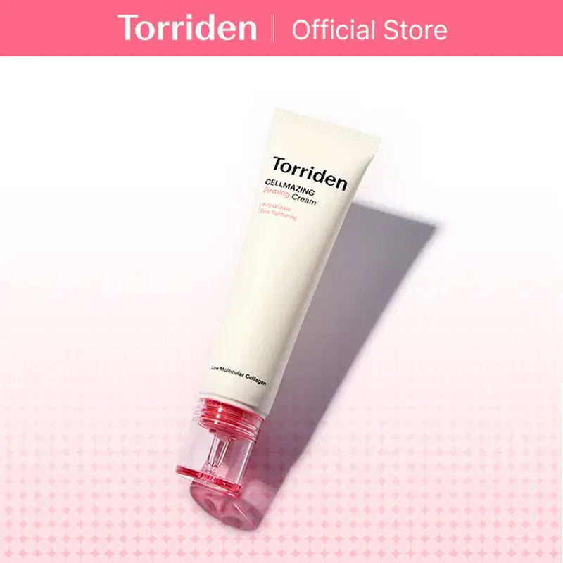 [Torriden Official] CELLMAZING Firming Cream 60Ml / 2.02 Fl. Oz. | Tightens Saggy Pores and Wrinkles with 5D Collagen Complex Cream, Perpect Makeup Prep Item