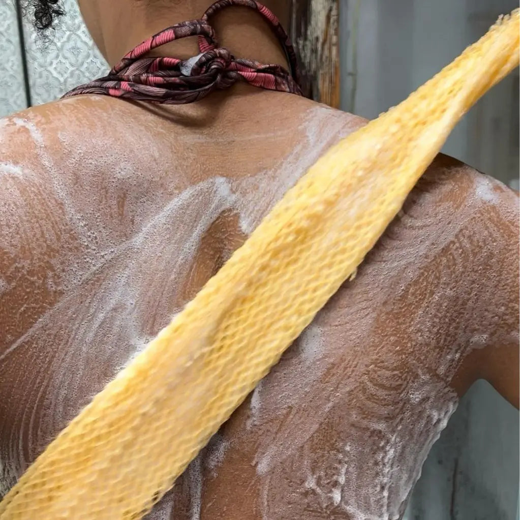 AUTHENTIC African Exfoliating Net for Softer Smoother Skin