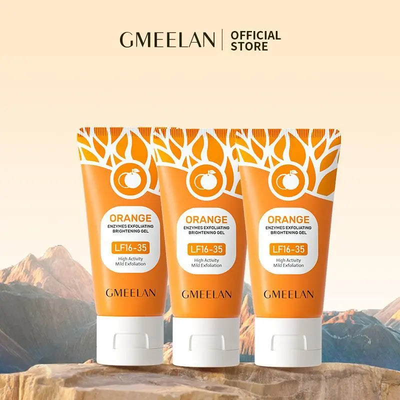 Orange Scented Exfoliator Clear Gel LF16-35 - Gentle Exfoliation for Face & Body