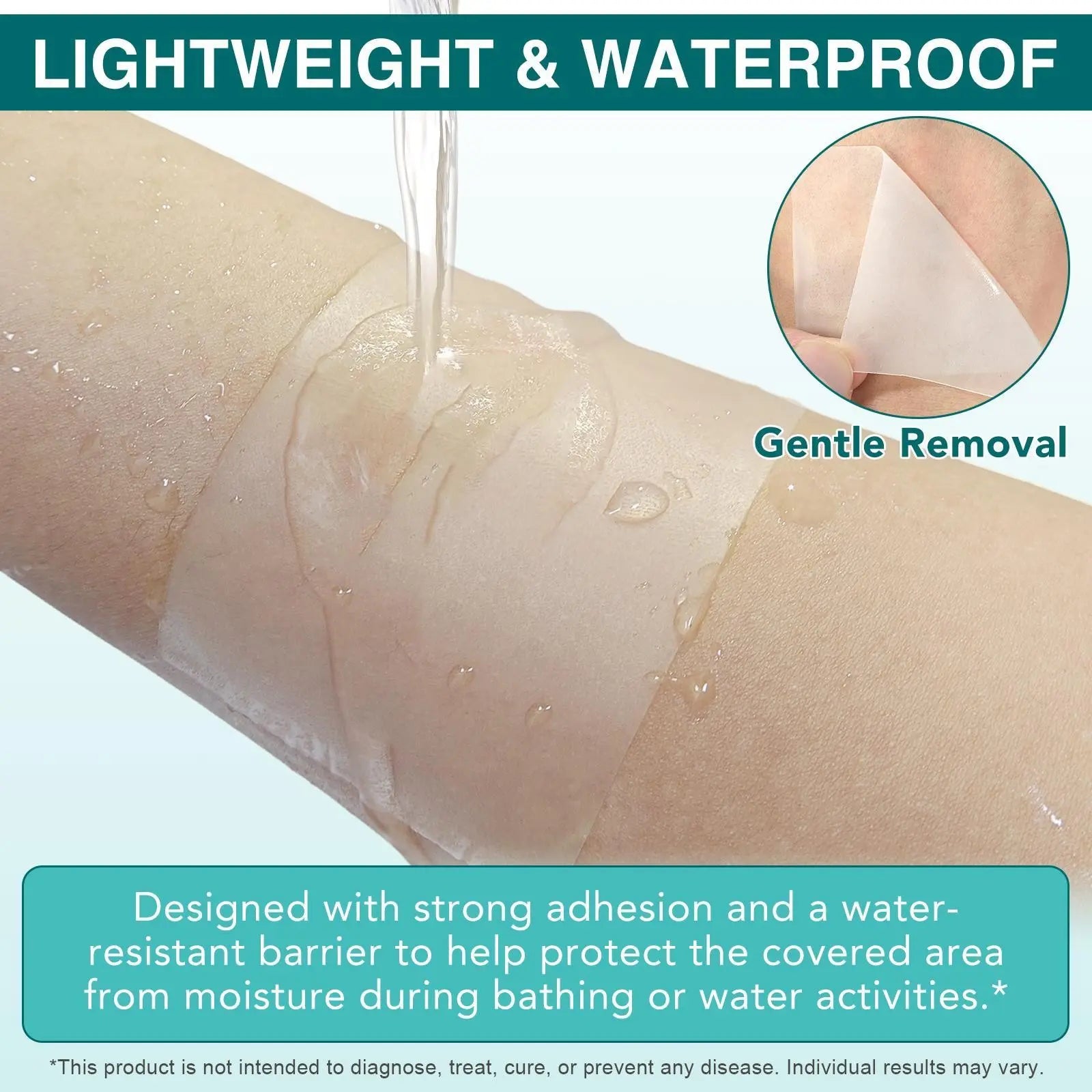 Large Pimple Patches, Blemish Patches, Freely Cut Hydrocolloid Acne Patches, Acne Spot Treatment, Full Face & Back Skincare, Outdoor Use