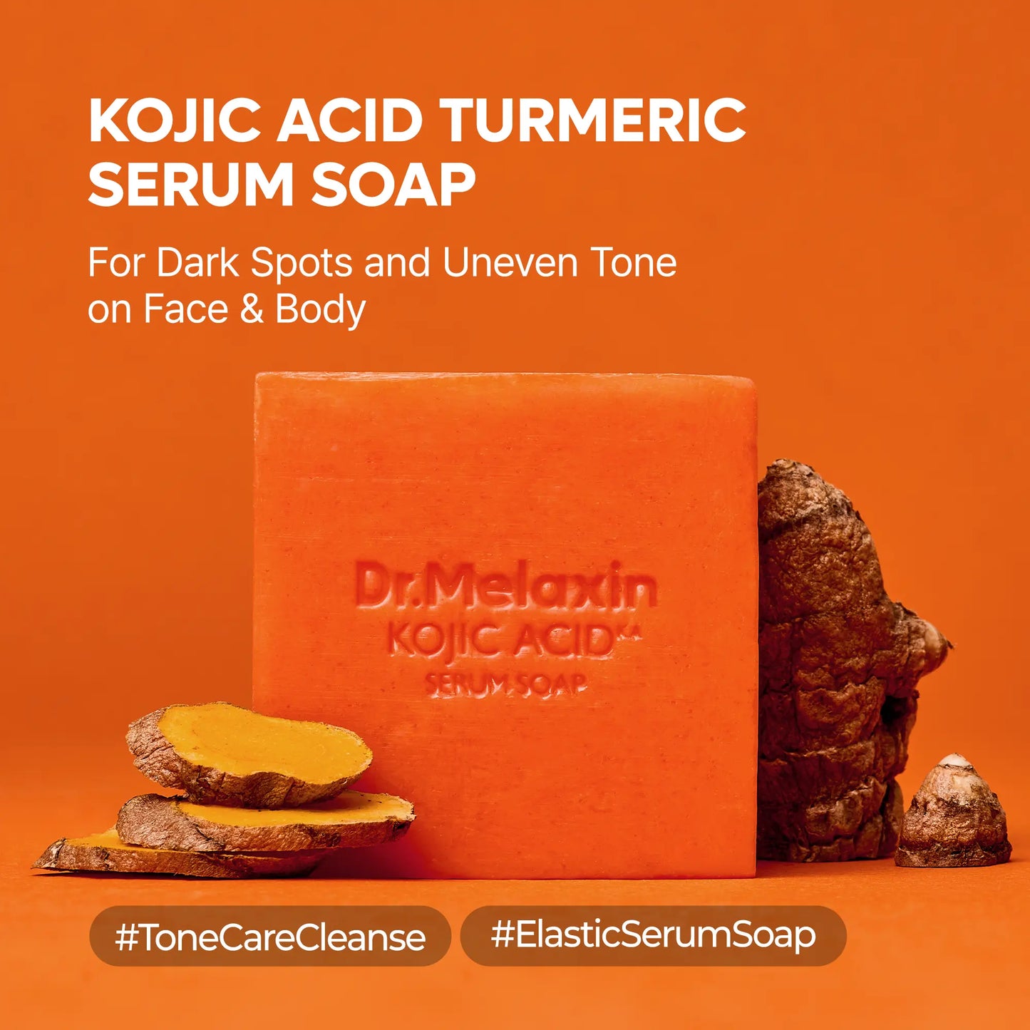 [Dr.Melaxin Official] Kojic Acid & Cactox Serum Soap Cleansing Duo with Tone Care & Hydration Boost