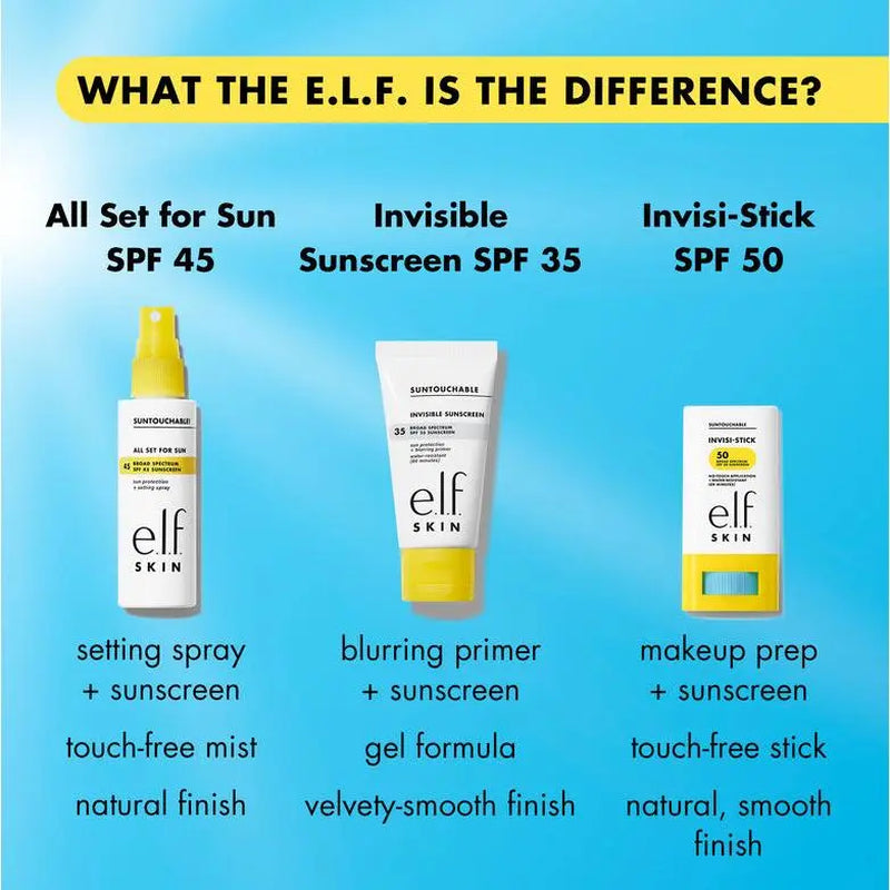 Suntouchable Invisi-Stick Clear Sunscreen SPF 50