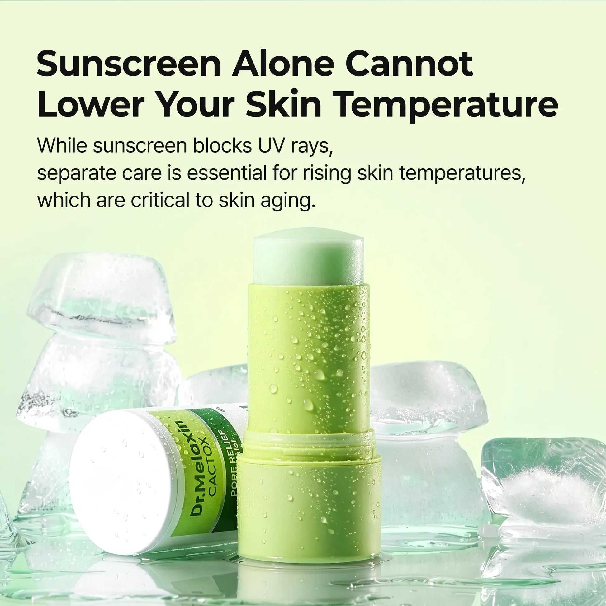 [Dr.Melaxin Official] CACTOX PORE RELIEF MULTI BALM with Cactus Cooling Reduce Puffiness & Pore Tightening for Visible Pore Care Skin Repair