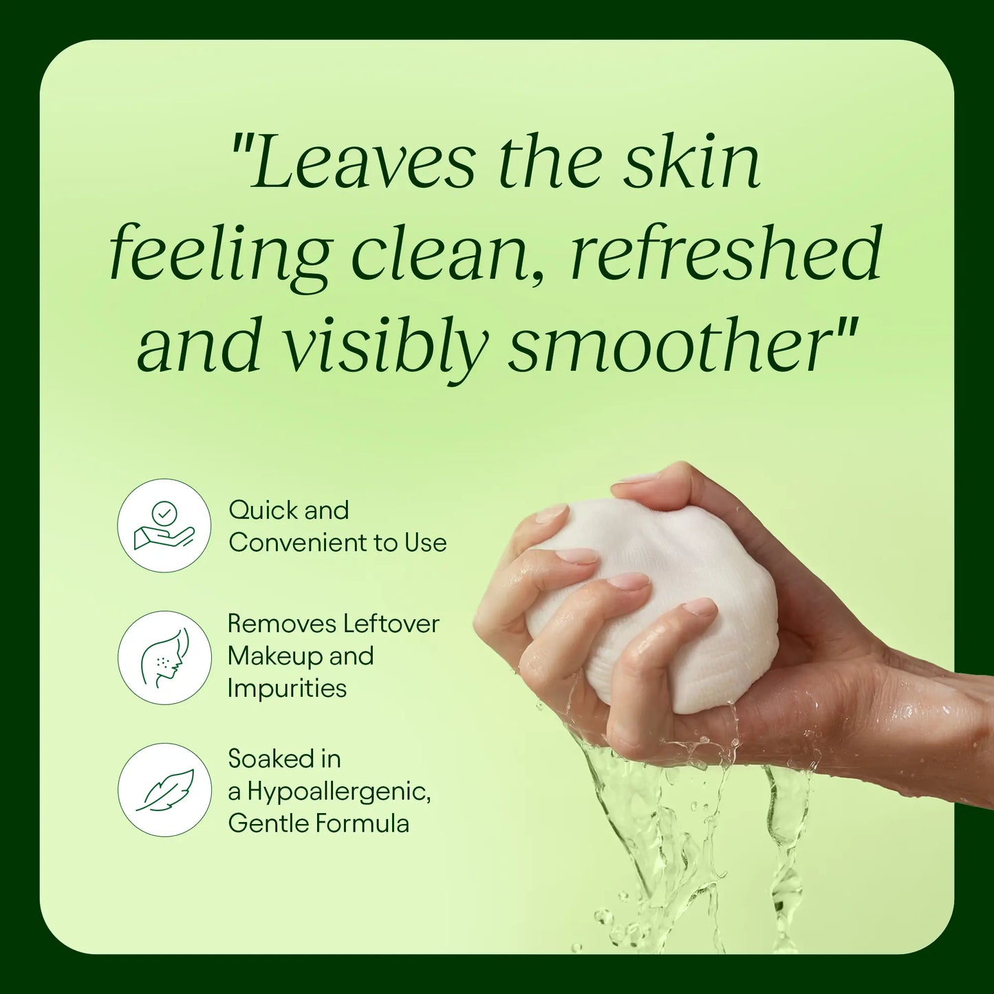Jiyu Korean Skincare Anti-Aging, Dark Spot & Wrinkle Minimizing Toner Pads with Snail Mucin, Centella Asiatica, Niacinamide, Peptide Complex - 100 Ct.