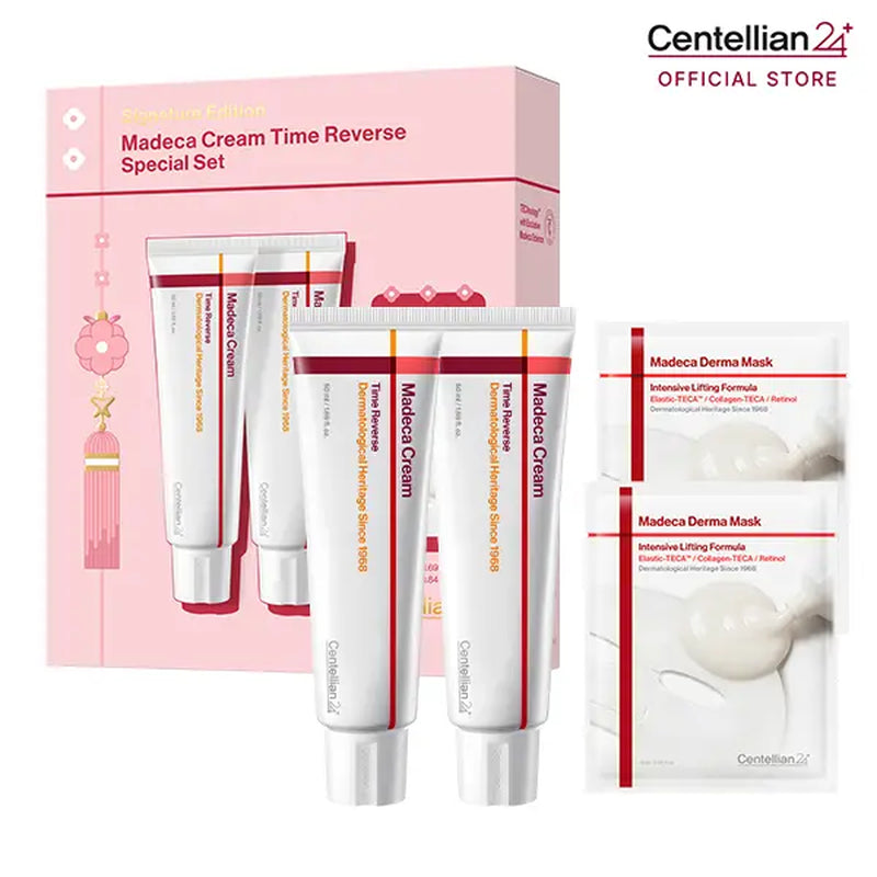 [Centellian24] Madeca Cream Time Reverse | Anti-Aging Moisturizer for Wrinkles & Dry Skin | Cica + Hyaluronic Acid | Korean Skincare | 1.69 Fl.Oz