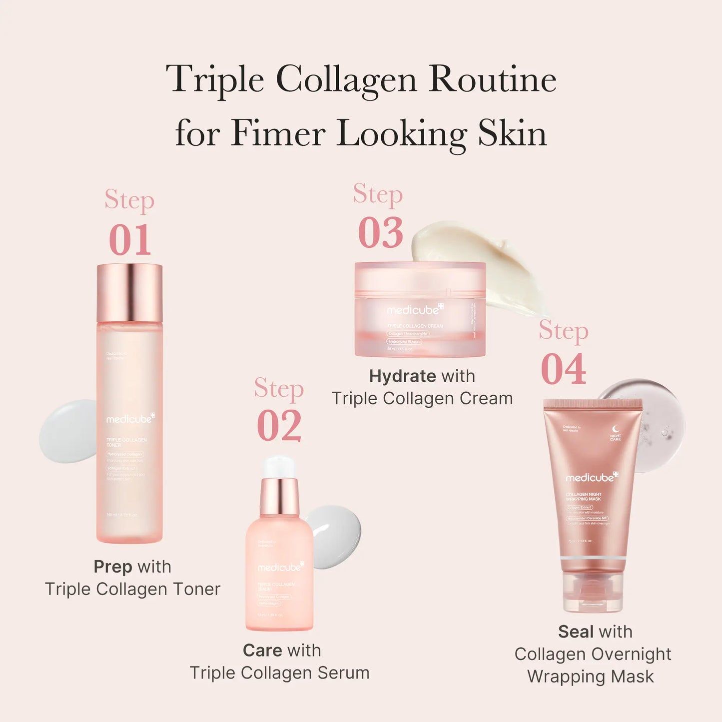 [Medicube] Triple Collagen Serum Collagen+Hyaluronic Acid+Niacinamide