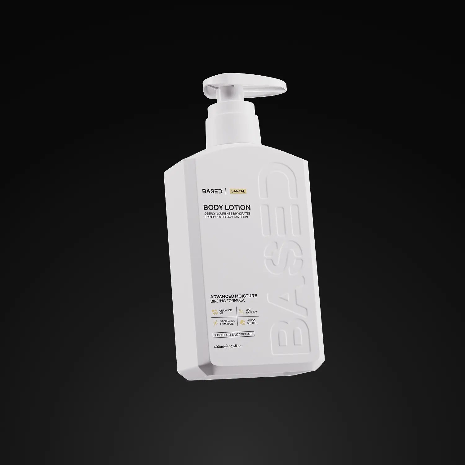 BASED Body Lotion | Advanced Moisture Binding, Deeply Nourished, Visibly Radiant | Simple, Effective, BASED.