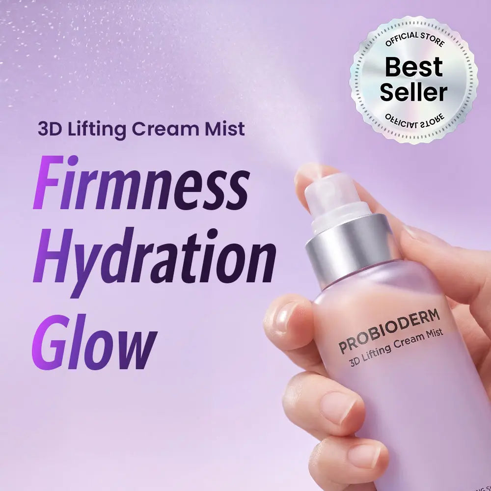 BIOHEAL BOH Probioderm 3D Lifting Cream Mist 3.38 Fl Oz | Korean Face Mist with Cream-Like Hydration for Instant Glow, Firm-Looking Skin & On-The-Go Refresh | Mother'S Day Gift