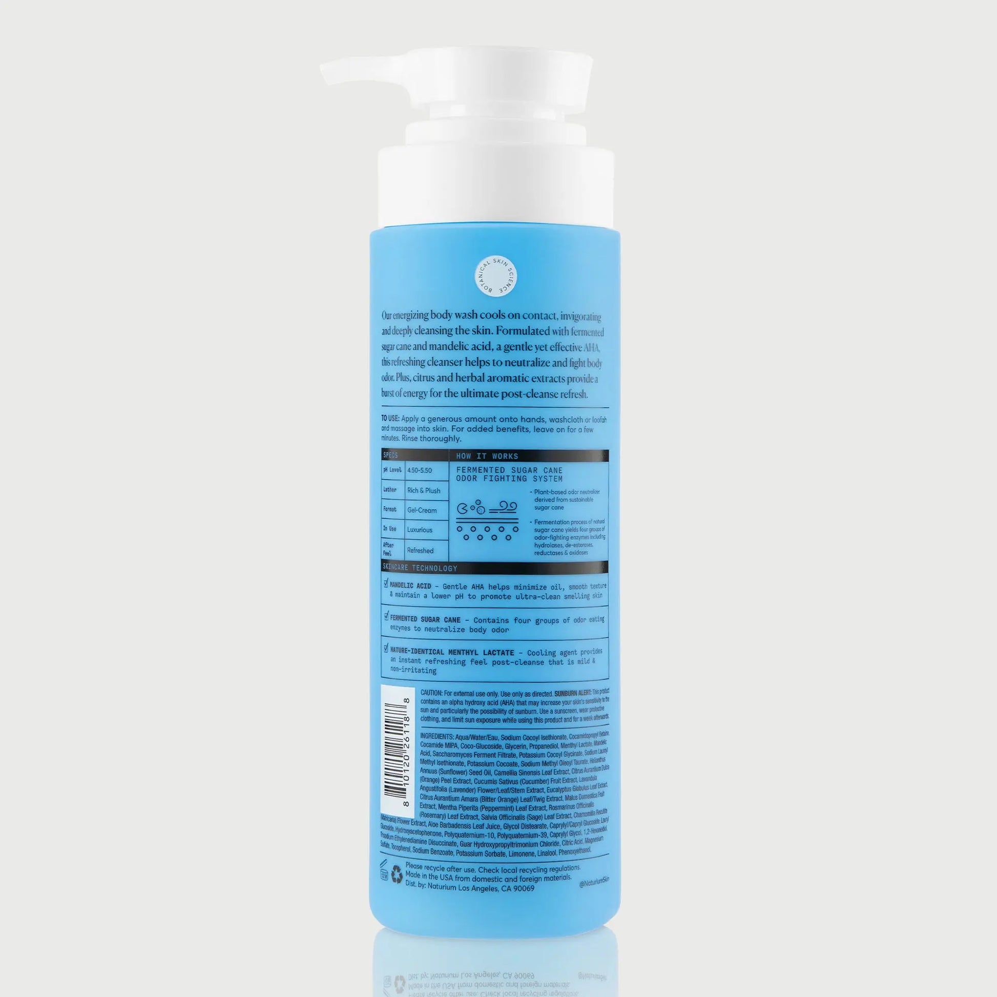 Naturium the Energizer Mandelic Acid Body Wash