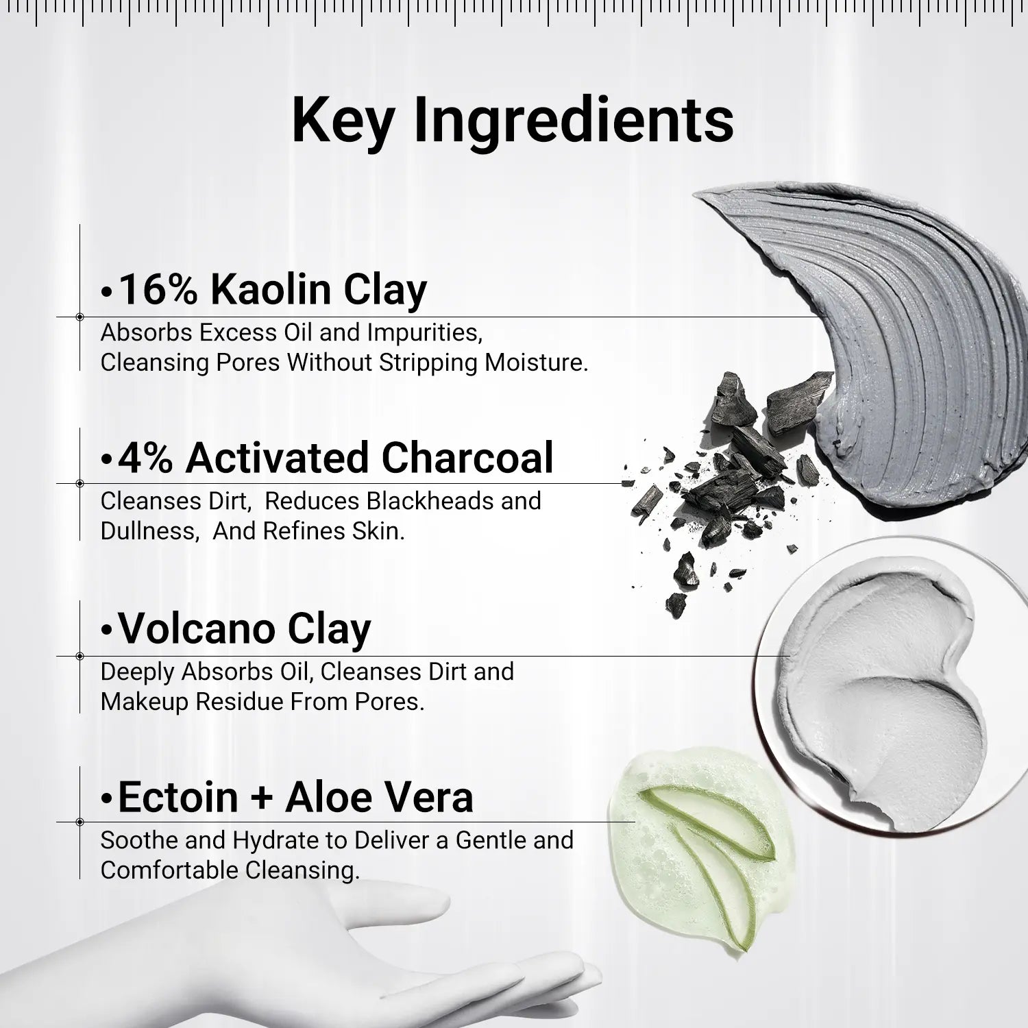 Dr.Leo Clay Mask Stick | No Mess & No Dirty Fingers | Deep Pore Cleansing, Blackhead Removal & Oil Control 45G #Summervibes