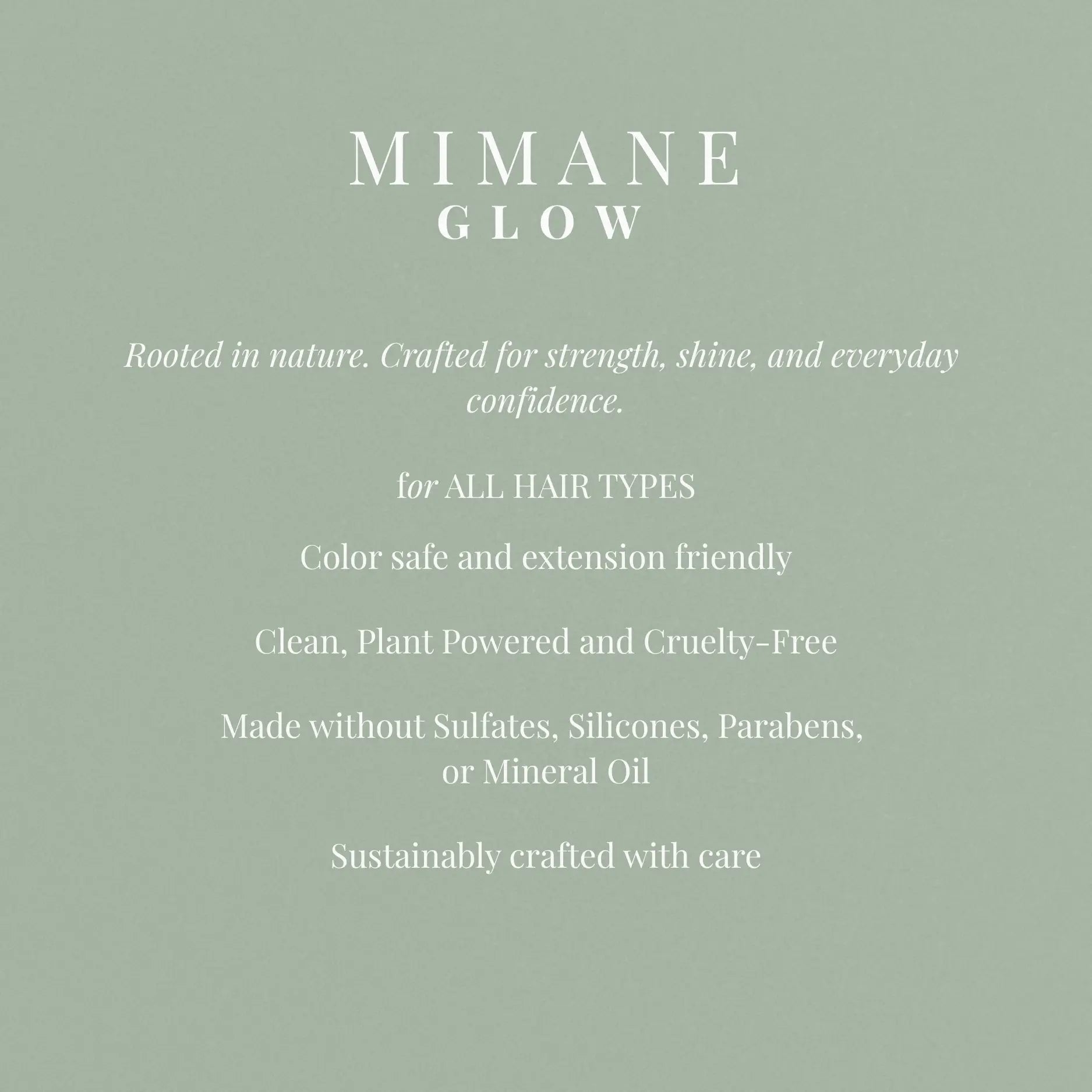 Mimane Glow – the Glow Kit | Nourish & Strengthen Shampoo + Conditioner & Growth Hair Oil Set | Strengthens, Hydrates & Boosts Shine | Sulfate-Free, Silicone-Free, Paraben-Free | Natural Aloe, Jojoba, Pumpkin & Rosemary