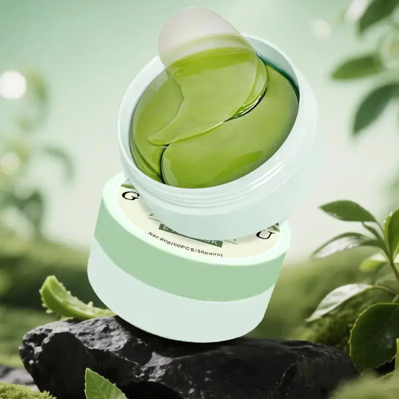 60Pcs Aloe Vera and Collagen Under-Eye Serum Gel Patches, Eye Treatment Mask for Dark Circles, Puffiness and Fine Lines, Firming Eye Mask for Eye Bags, Fragrance-Free Skincare with Natural Ingredients, Gel Packaging, Tightening Eye Patches