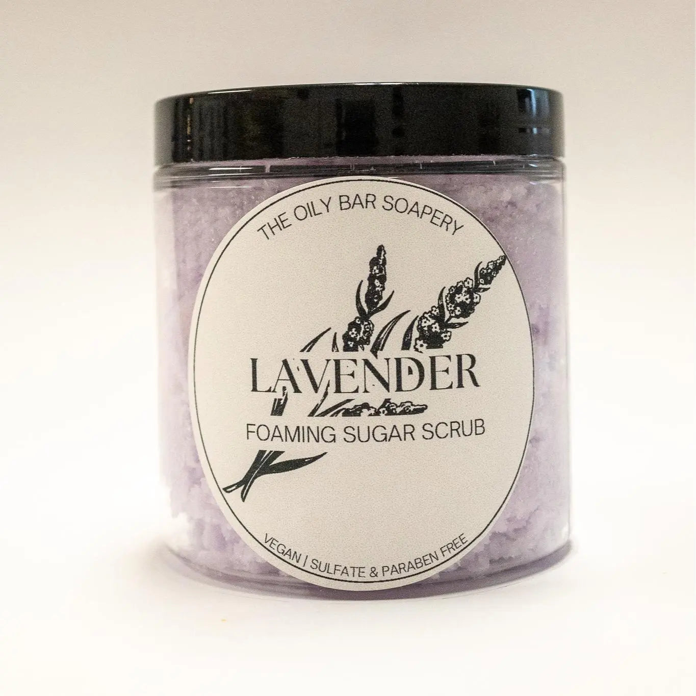 Foaming Sugar Scrub for Gentle Skin Exfoliation - Body Care