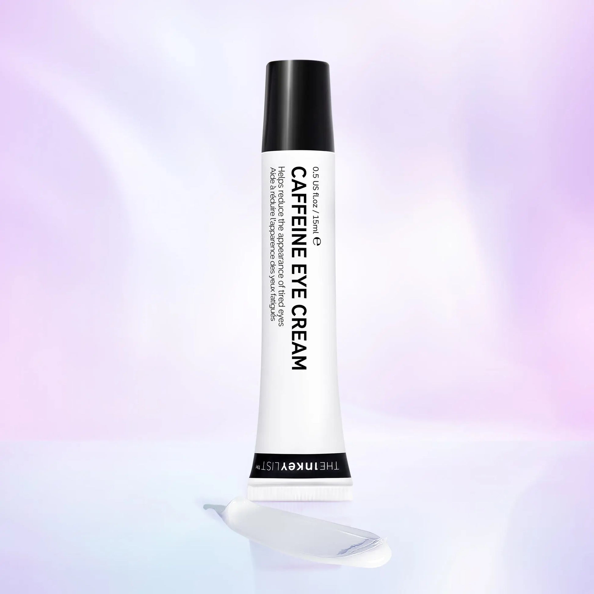Caffeine Eye Cream - Under-Eye Dark Circles, Puffiness, Hydrating for Fine Lines and Wrinkles - Lightweight