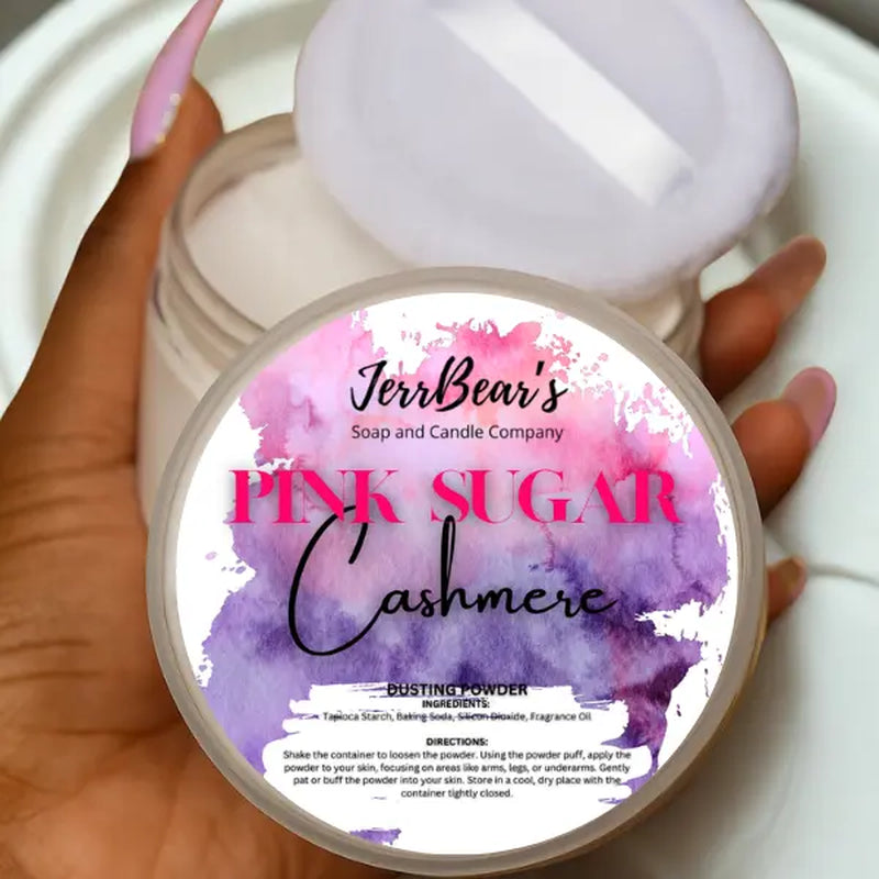 Jerrbear’S Custom Body Dusting Powder 1OZ SAMPLE or 4OZ FULL SIZE - Scented - Gentle - Fine Powder Talc-Free Fragrance Moisture Cosmetic Skin Care Jasmine
