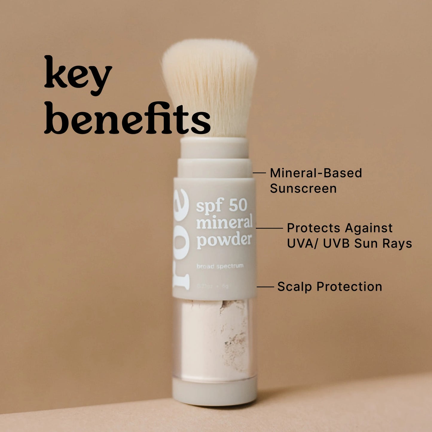 SPF 50 Mineral Powder Daily Sunscreen Sunblock