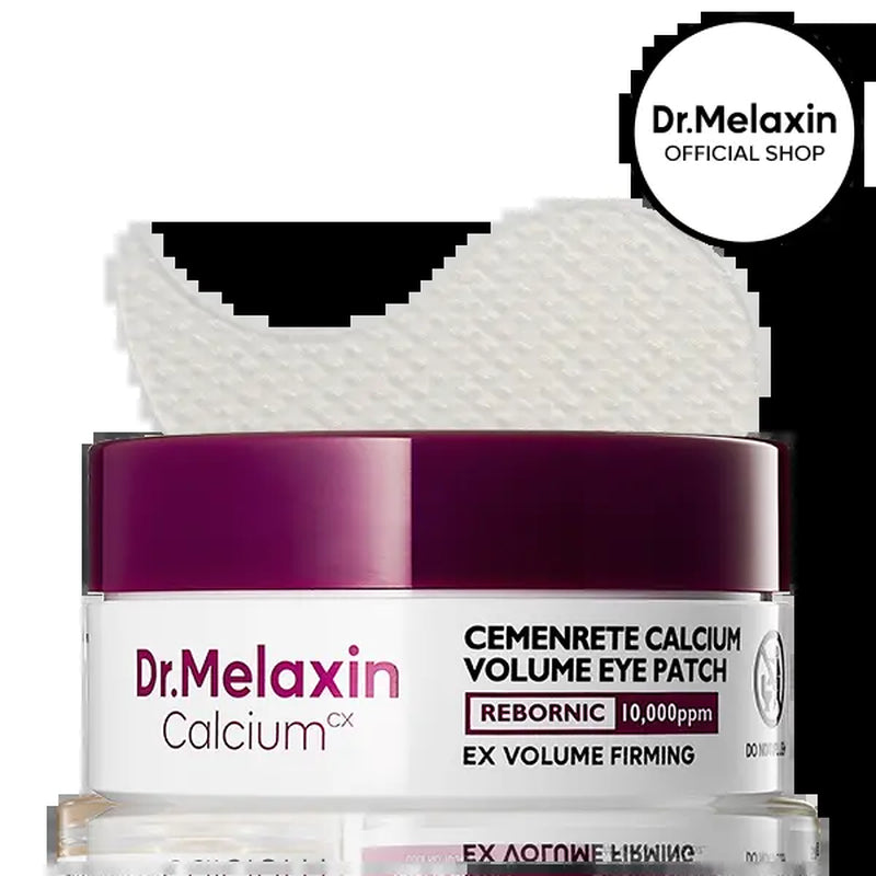 [Dr.Melaxin Official] Calcium Volume Eye Patch 60Ea - Anti-Aging, Drooping Eyelid, Puffiness | Korean Cosmetics, Firming & Moisture Mask under Eye Patch