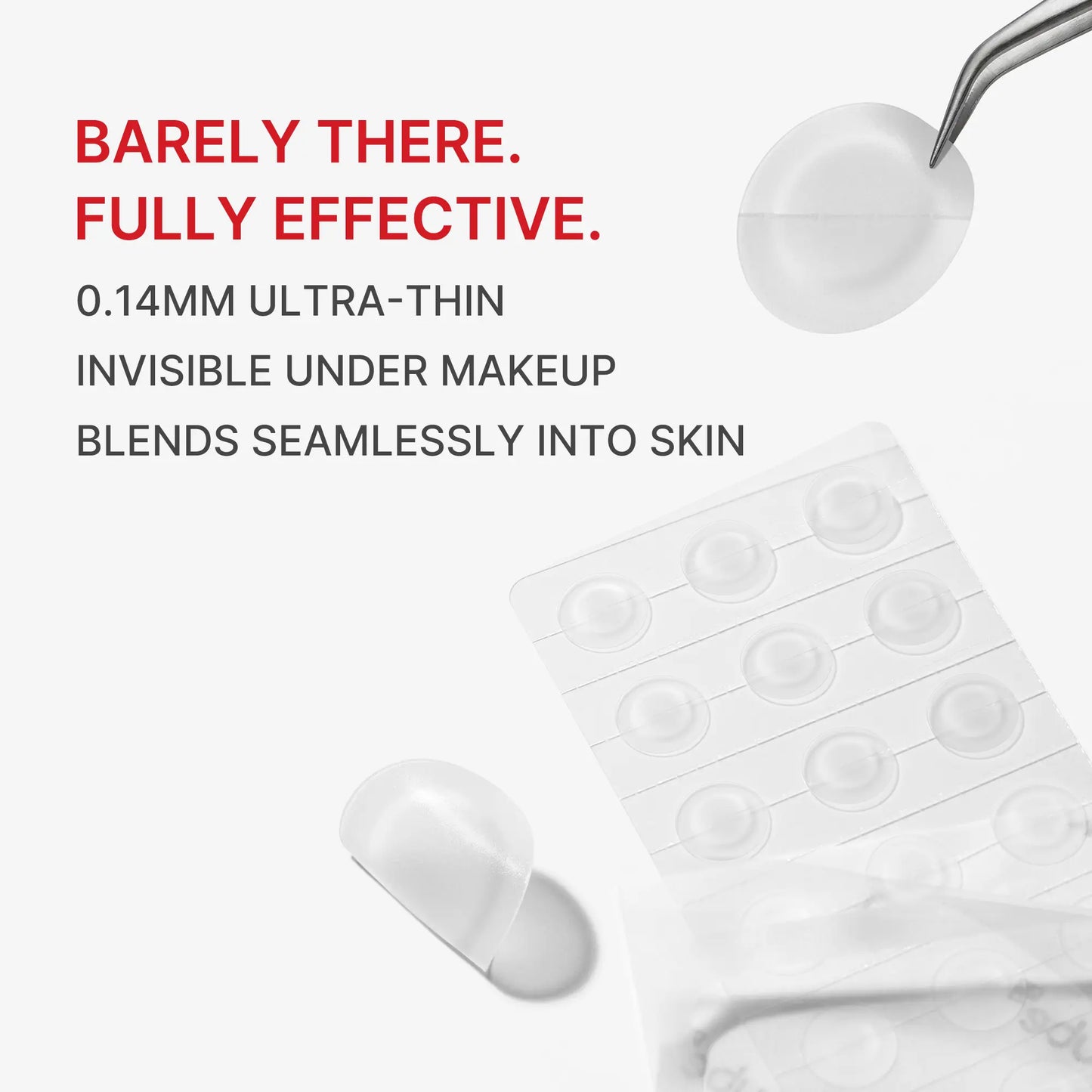 [NEW] [Medicube] S.O.S Invisible Patch | Ultra-Thin Hydrocolloid Patch | Spot Care with Salicylic Acid, Tea Tree Oil | Invisible Cover, Absorbs Gunk, Non-Comedogenic Tested | Korean Skincare, 36 Count
