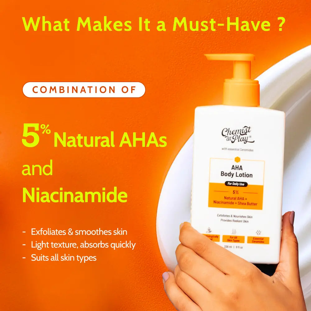 AHA Body Lotion-Pack of 3