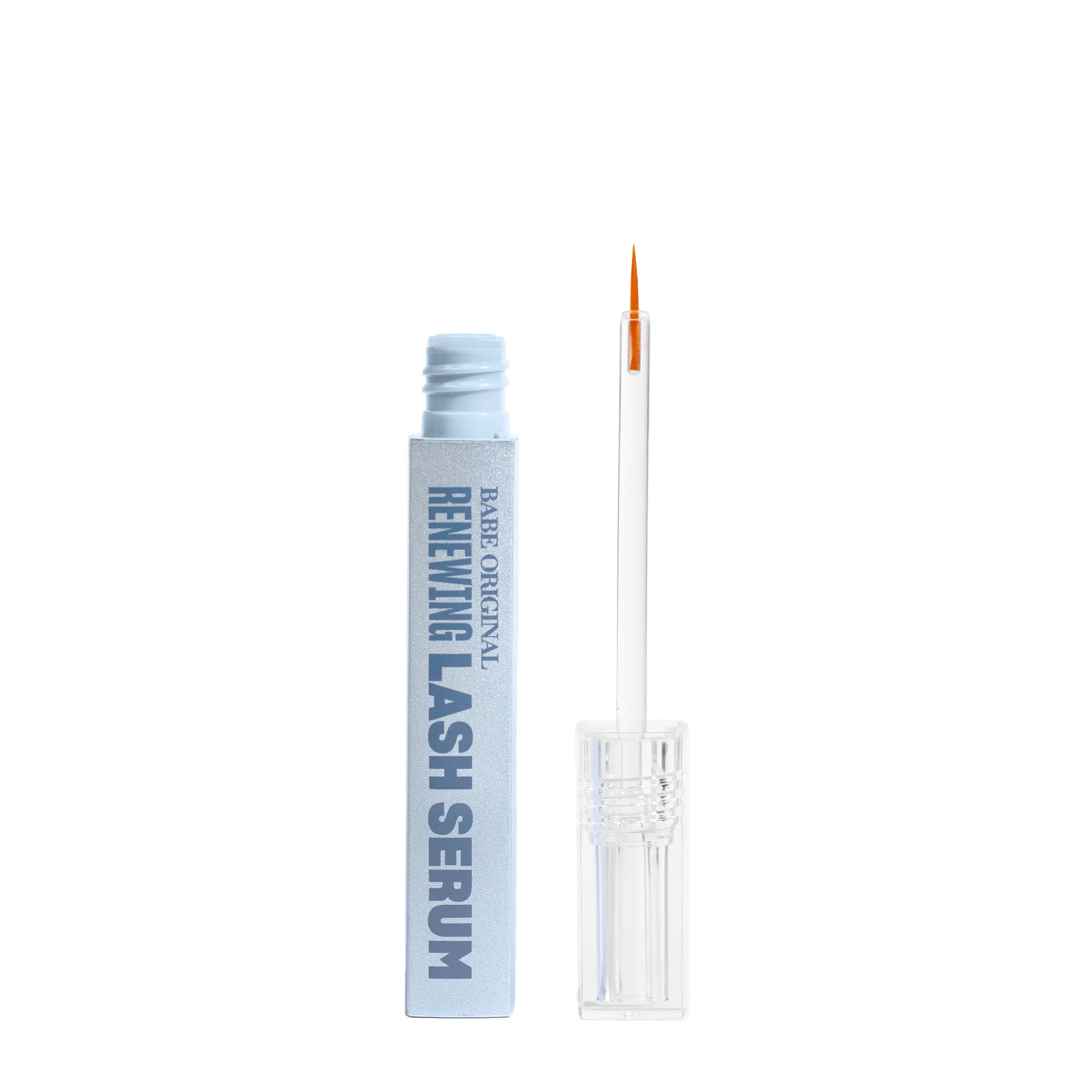 Renewing Lash Serum, Babe Lash Eyelash Serum, Prostaglandin-Free, Peptide-Powered Lash Serum, Support Fuller, Longer-Looking Lashes, Gentle & Effective, Easy to Use