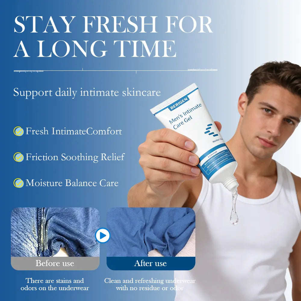 Berigien Skin Care Gel: Quickly Absorbs to Protect Skin Pores.Promotes Men'S Skin Health, Keeping It Dry and Non-Sticky with Quick Absorption.