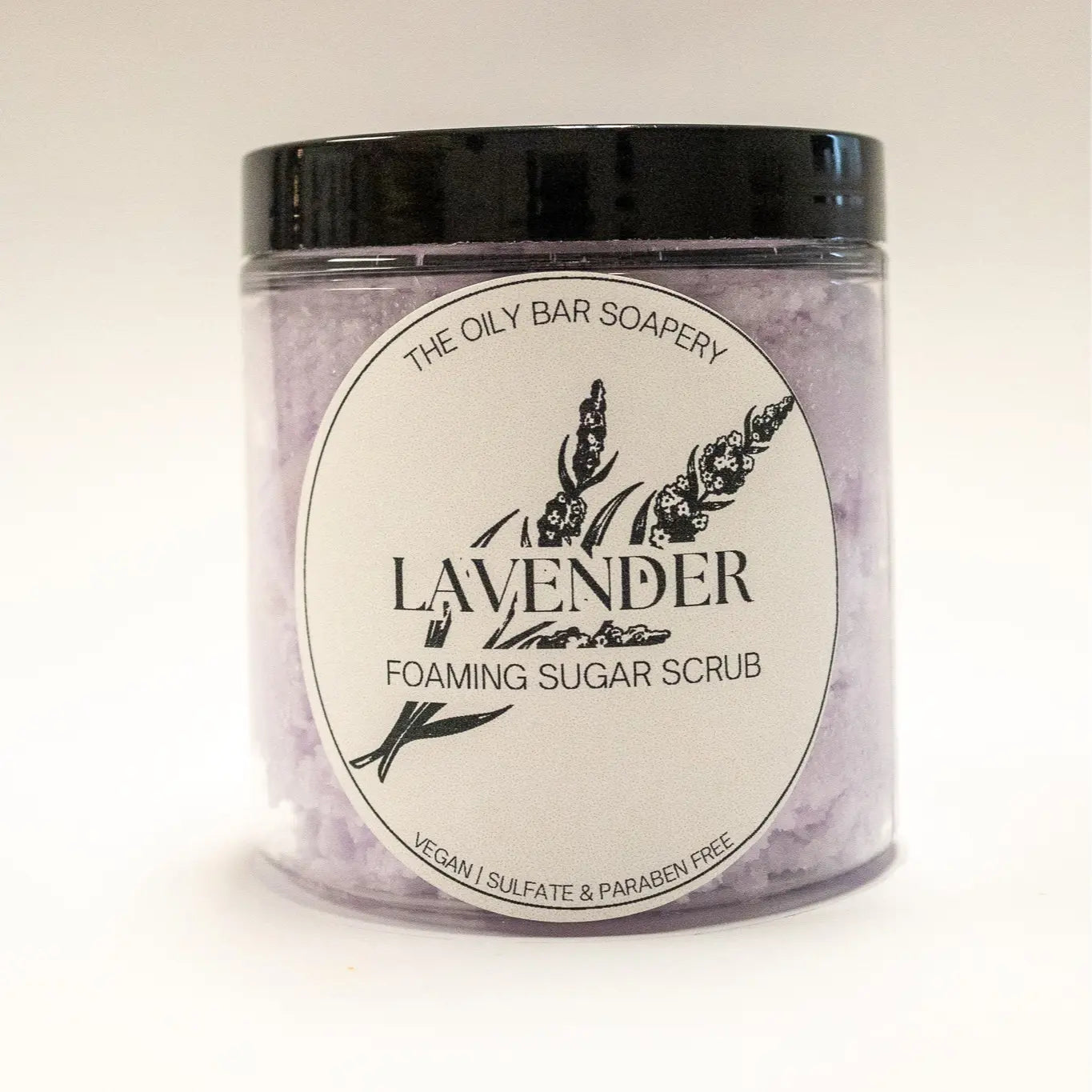 Foaming Sugar Scrub for Gentle Skin Exfoliation - Body Care