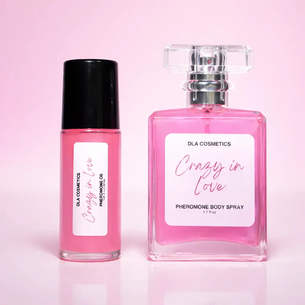 CRAZY in LOVE BODY SPRAY & ROLL on OIL BUNDLE - DLA COSMETICS