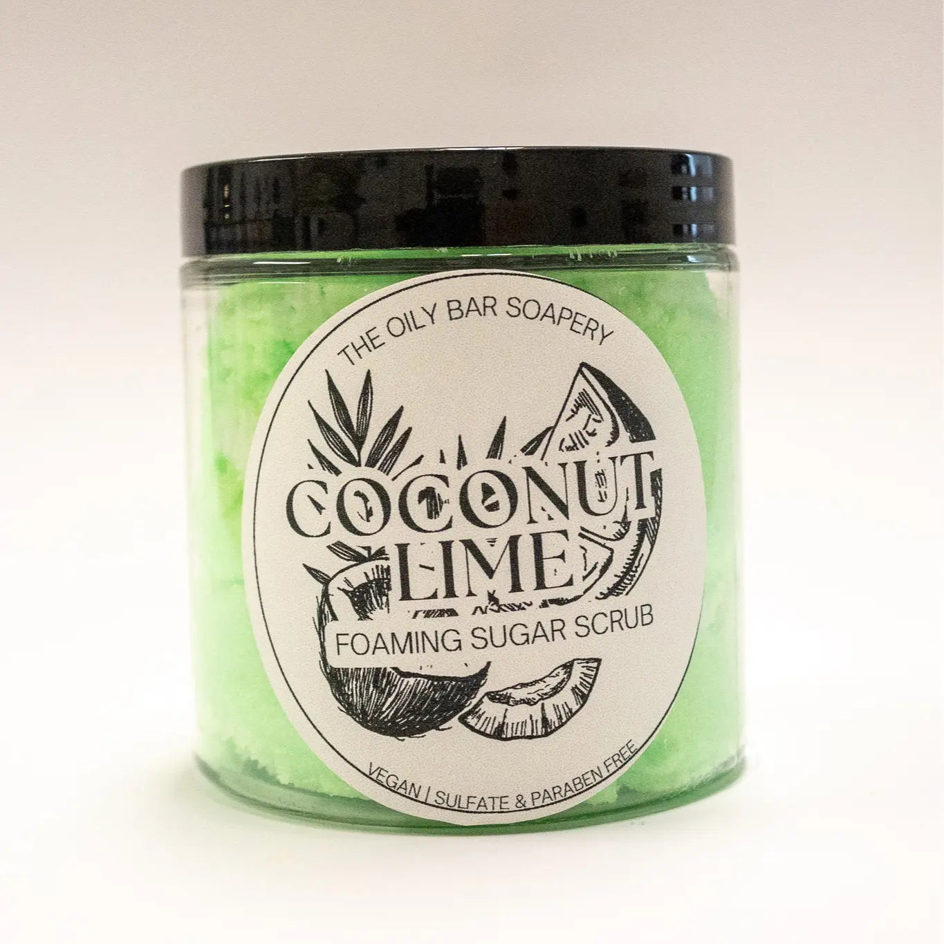 Foaming Sugar Scrub for Gentle Skin Exfoliation - Body Care