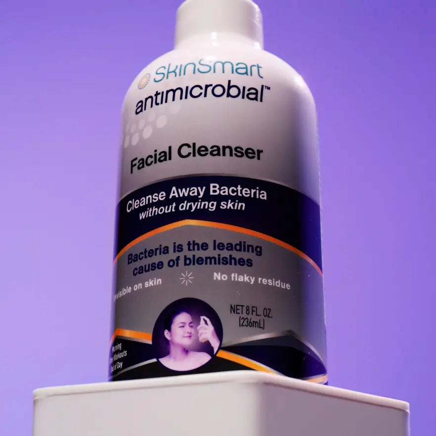 Skinsmart Facial Cleanser for Breakouts, Hypochlorous Acid Mist Targets Blemish Causing Bacteria