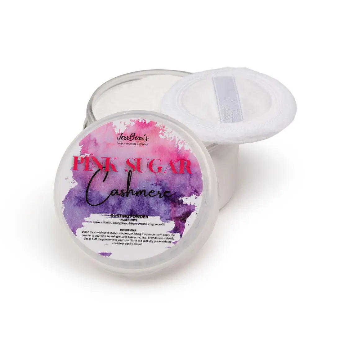 Jerrbear’S Custom Body Dusting Powder 1OZ SAMPLE or 4OZ FULL SIZE - Scented - Gentle - Fine Powder Talc-Free Fragrance Moisture Cosmetic Skin Care Jasmine