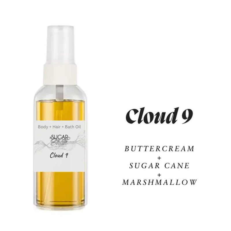 1.5 Oz Sampler Body Oil W/Sprayer Vegan Friendly Handcrafted ~ Best Sellers