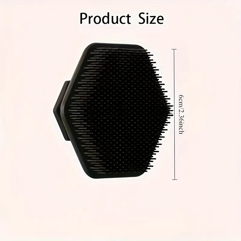 Men'S Face Scrubber, Gentle Exfoliator Pad, Exfoliating Brush and Massager, Fragrance-Free Personal Care Tool for Deep Cleansing and Smoother Shaving, Easy-Grip Design with Non-Irritating, Skin-Friendly Fabric