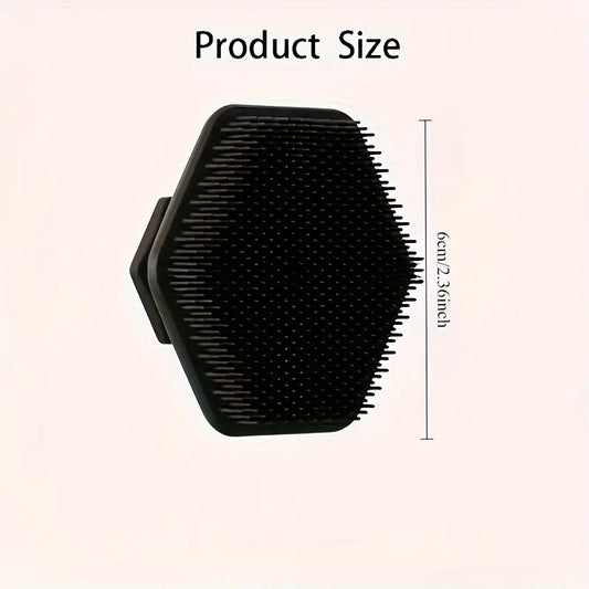 Men'S Face Scrubber, Gentle Exfoliator Pad, Exfoliating Brush and Massager, Fragrance-Free Personal Care Tool for Deep Cleansing and Smoother Shaving, Easy-Grip Design with Non-Irritating, Skin-Friendly Fabric