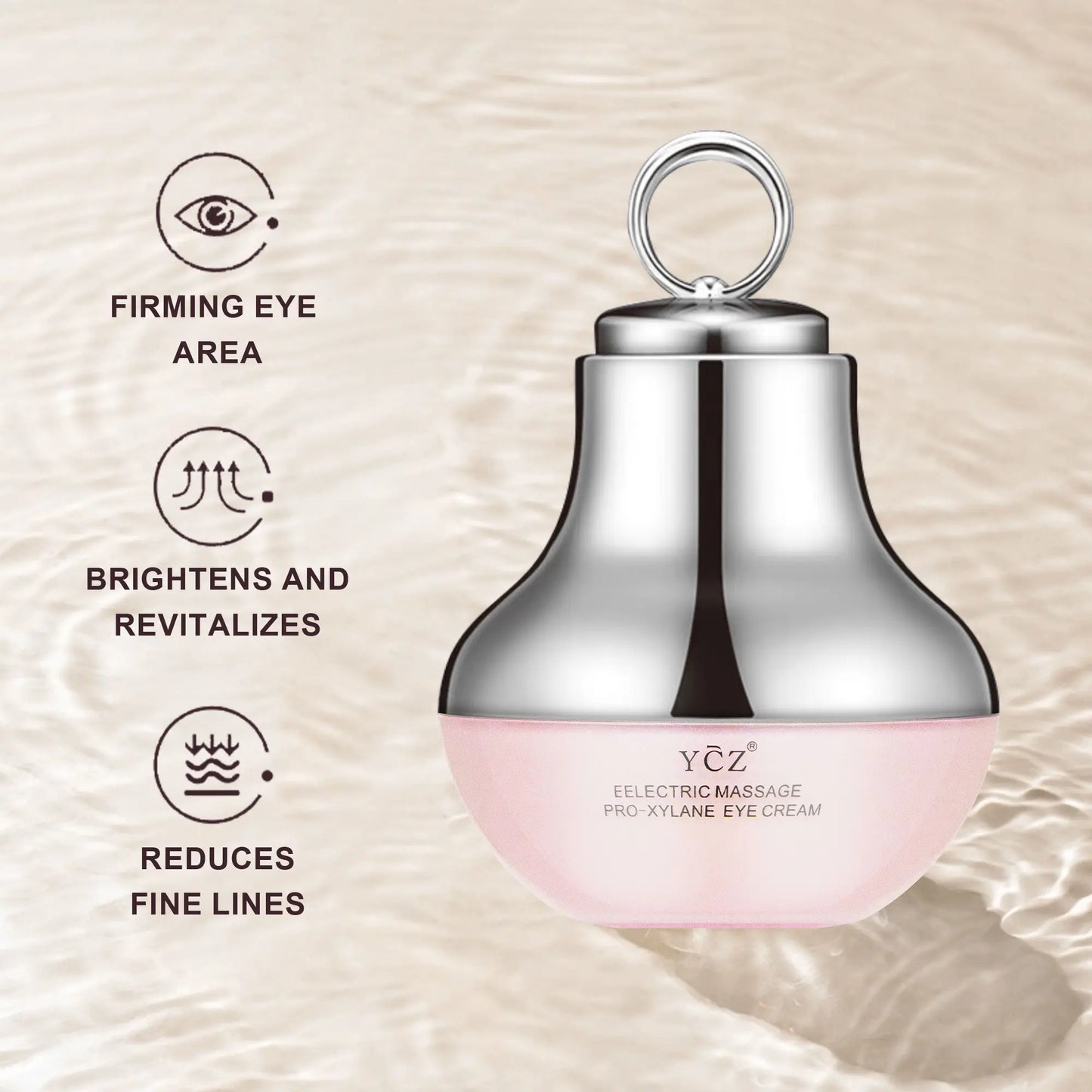 YCZ Neck-Eye Care Tightening & Revitalizing Set – Smooth Fine Lines, Firm & Hydrate, Gentle Moisturizing Care for Neck & Eyes | Say Goodbye to Turkey Neck & Eye Wrinkles #Summervibes