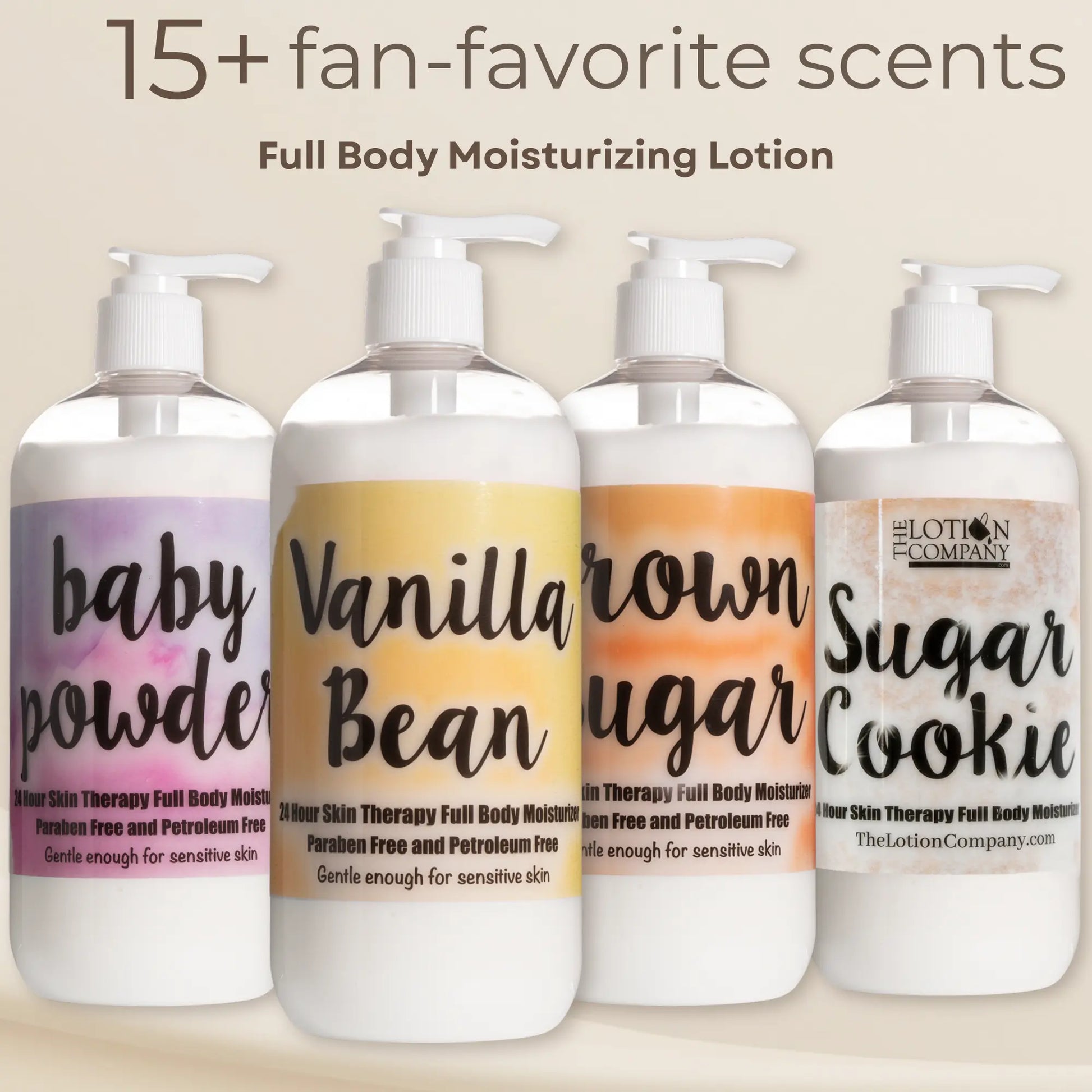 15+ Fan-Favorite Body Lotion Scents | 16 Oz Pump | Pick Your Favorite