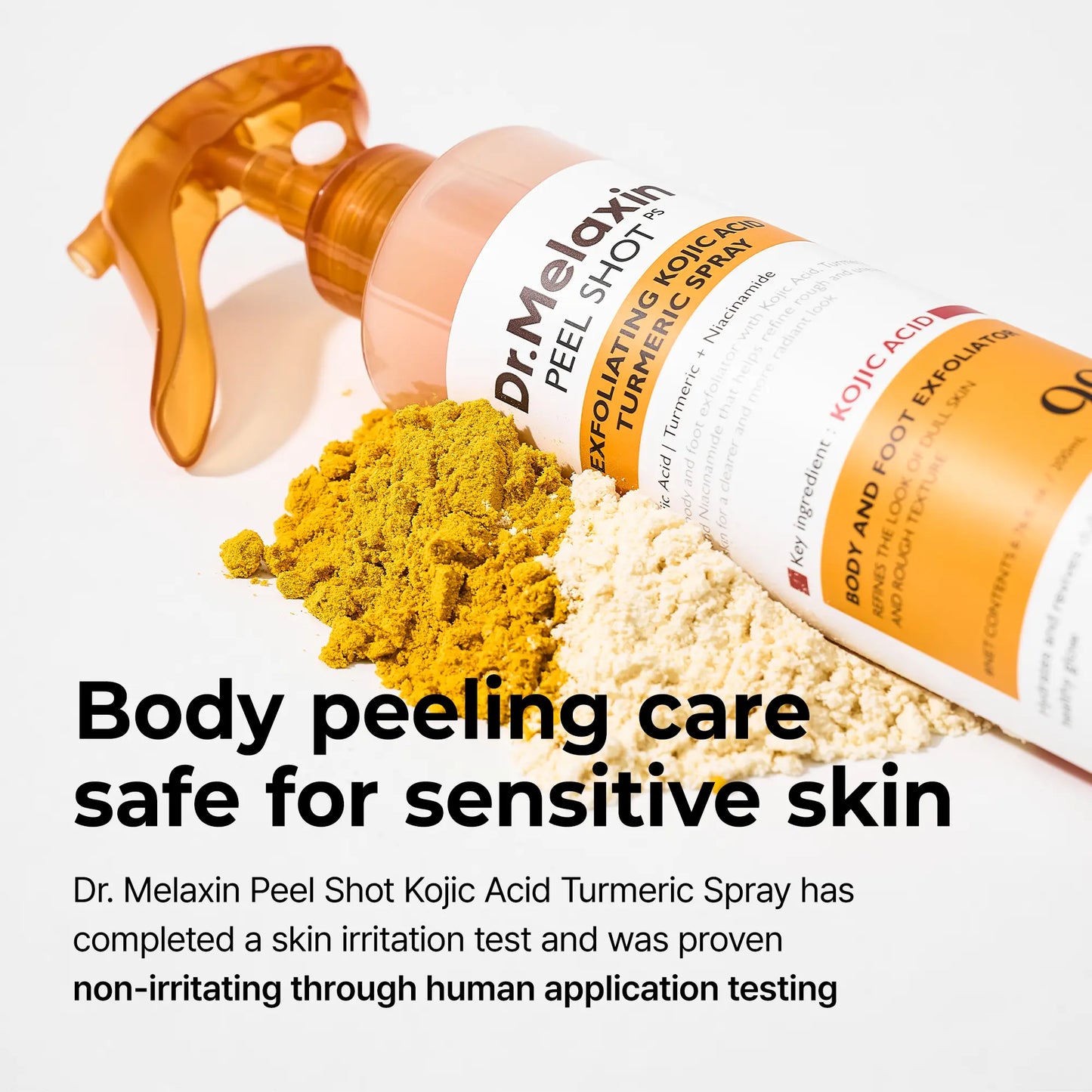 [Dr.Melaxin Official] Kojic Acid Clear Tone Body Care Set with Kojic Acid, Turmeric & 4 Botanical Oils