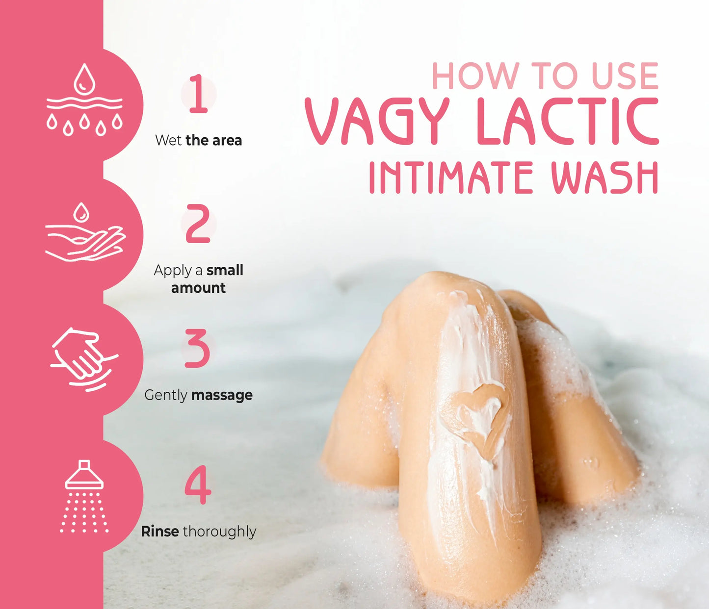 Vagy Lactic Daily Intiamate Wash W/ Lactic Acid