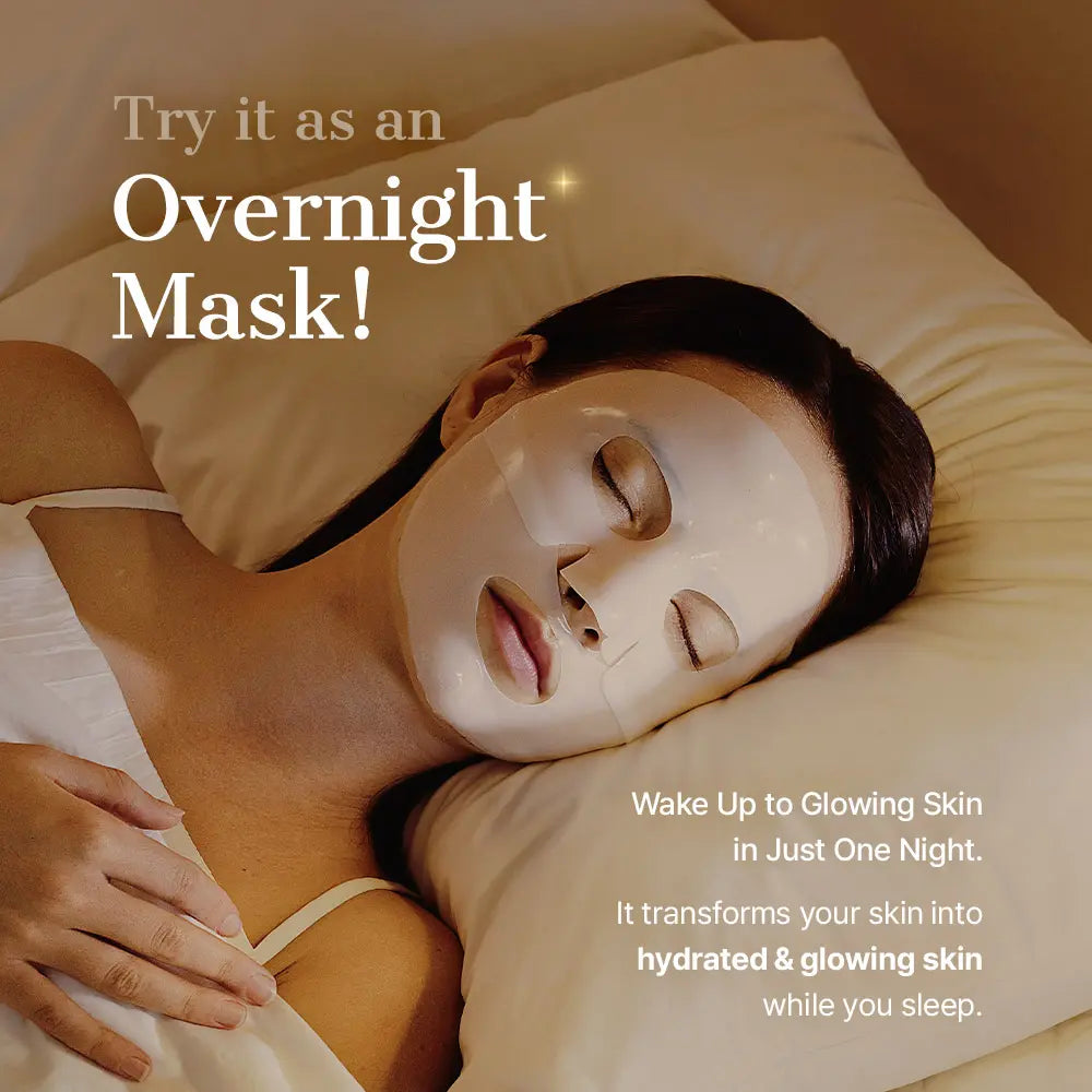 [COSRX Official] My Morning Glow - 6 Days Overnight Repair Solution | BOGO DEAL, OVERNIGHT SNAIL MUCIN COLLAGEN MASK Glowing Face Skincare Comfort