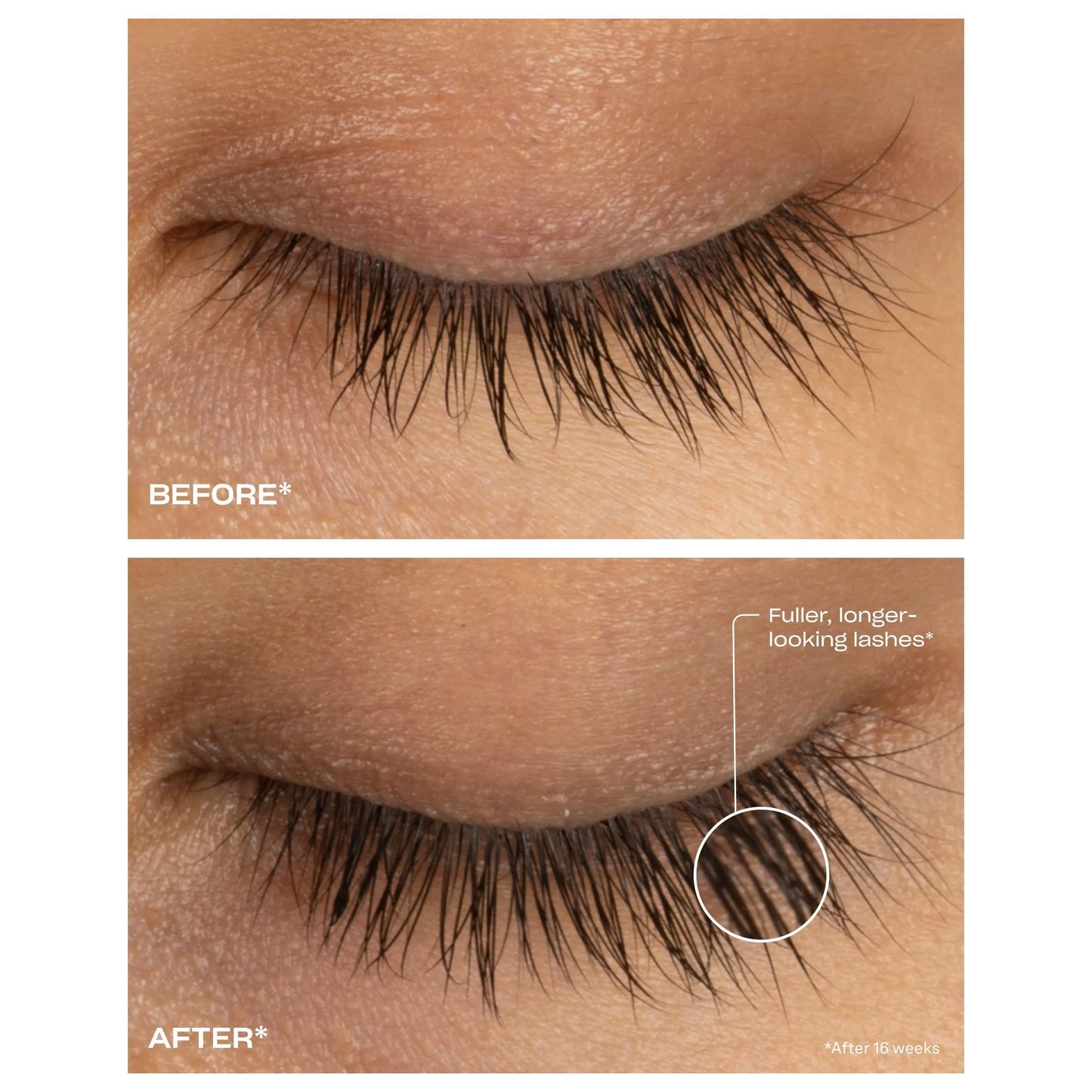 Renewing Lash Serum, Babe Lash Eyelash Serum, Prostaglandin-Free, Peptide-Powered Lash Serum, Support Fuller, Longer-Looking Lashes, Gentle & Effective, Easy to Use