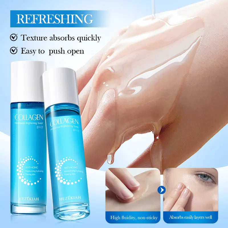Collagen Moisturize Anti-Aging Six Piece Set,Anti-Aging Moisturizing Hydrating,Skin Care Kits,Firming Skin