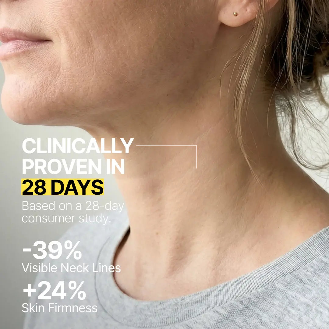 Z:SEA Neck Firming Cream with Roller, Tighten and Lift Neck Cream for Crepey Skin, Skin Moisturizer, Deep Moisturizing, Cruelty Free Neck Care Body Care Tightening