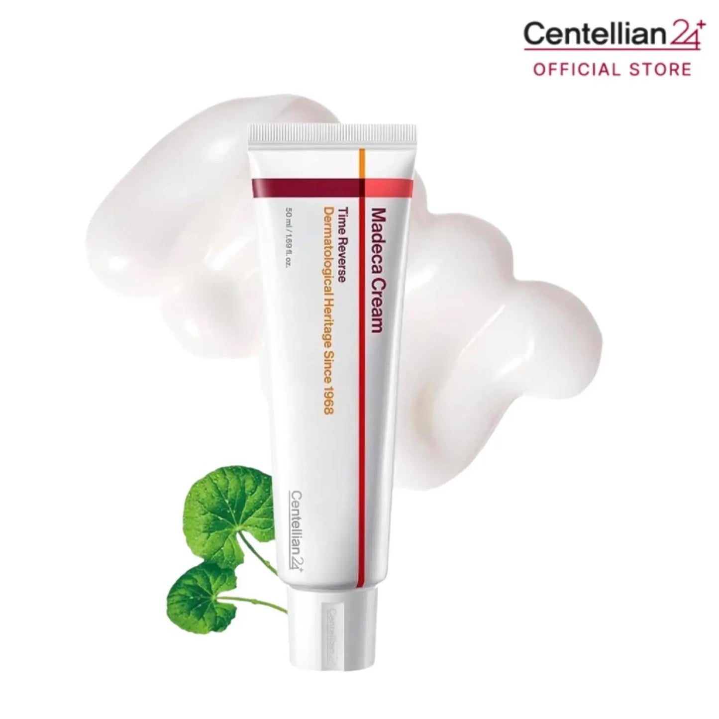 [Centellian24] Madeca Cream Time Reverse | Anti-Aging Moisturizer for Wrinkles & Dry Skin | Cica + Hyaluronic Acid | Korean Skincare | 1.69 Fl.Oz